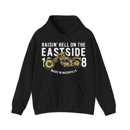 Motorbike (26) — Unisex Heavy Blend Hoodie (G18500)