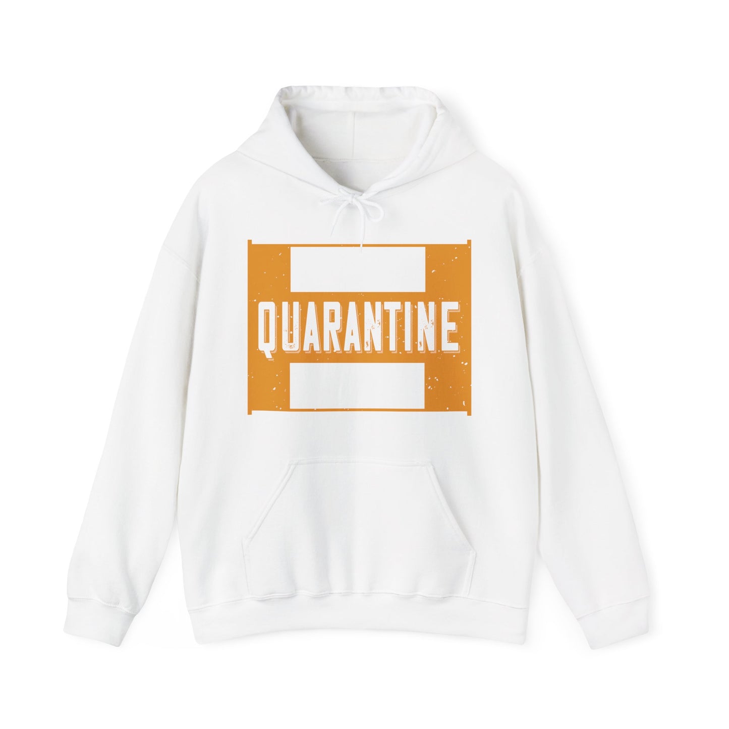 straight outta quarantine class of 2020-01 — Unisex Heavy Blend Hoodie (G18500)