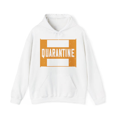 straight outta quarantine class of 2020-01 — Unisex Heavy Blend Hoodie (G18500)
