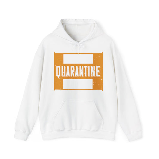straight outta quarantine class of 2020-01 — Unisex Heavy Blend Hoodie (G18500)