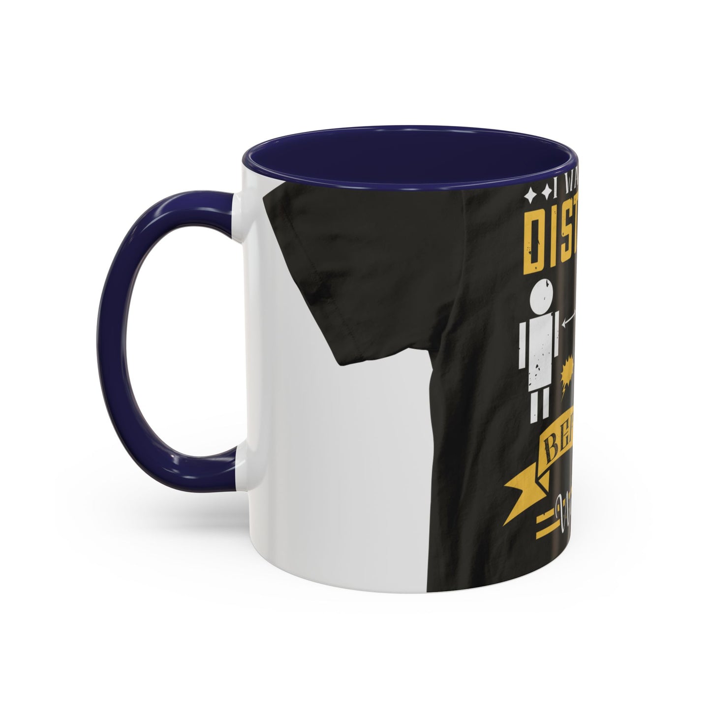 I was social distancing before it was coo — Accent Mug 11/15oz