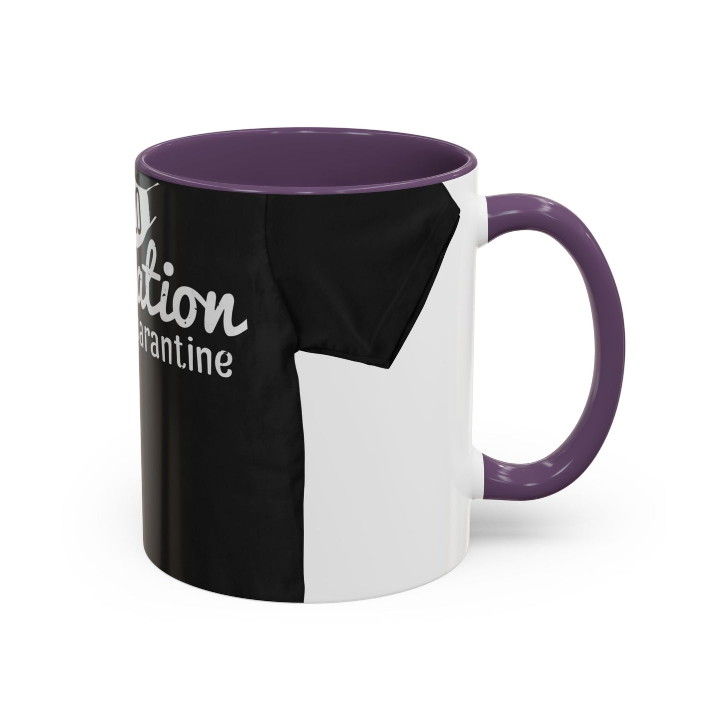 2020 staycation aka quarantine — Accent Mug 11/15oz