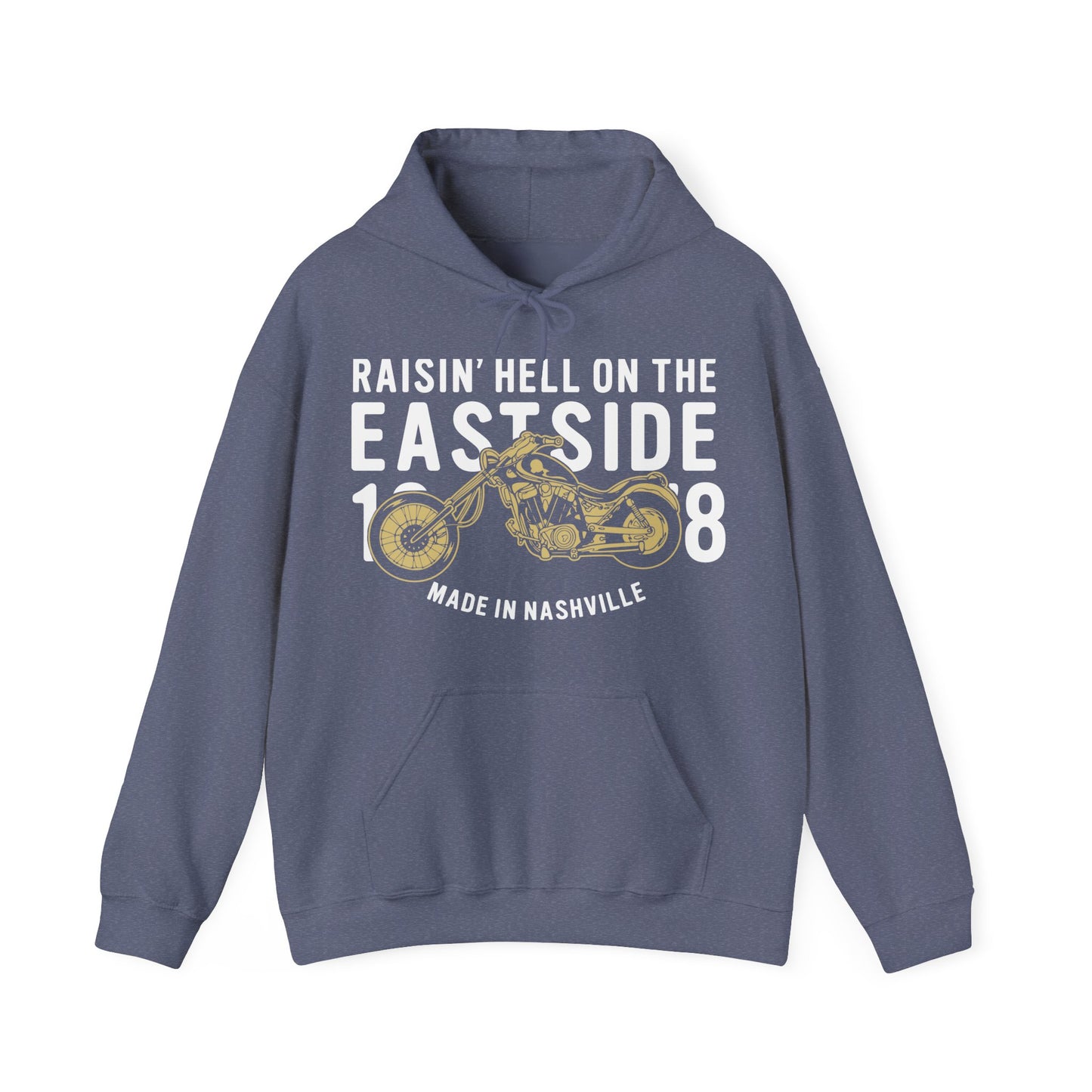 Motorbike (26) — Unisex Heavy Blend Hoodie (G18500)