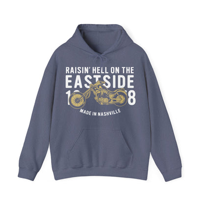 Motorbike (26) — Unisex Heavy Blend Hoodie (G18500)