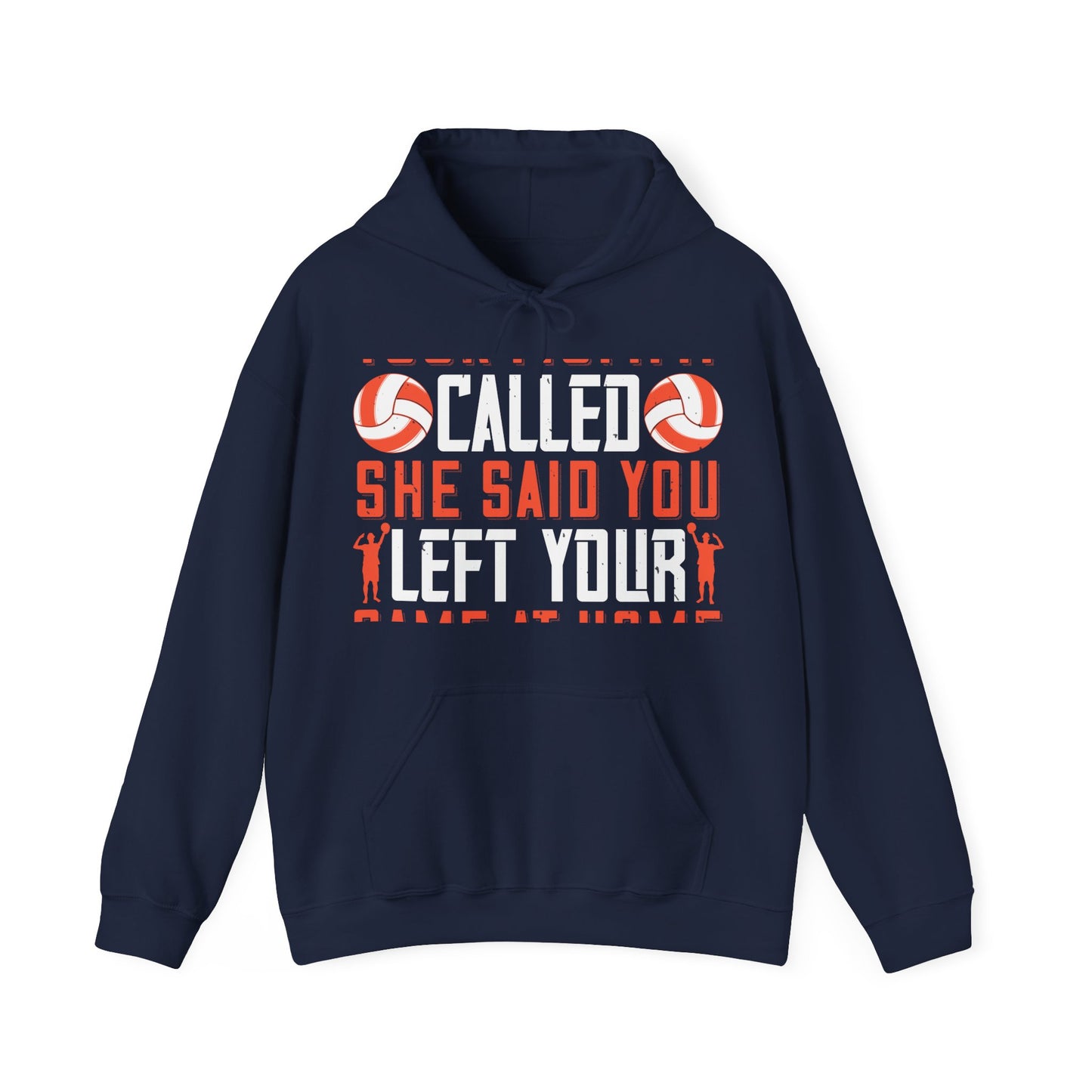 Your mommy called. She said you left your game at home-01 — Unisex Heavy Blend Hoodie (G18500)