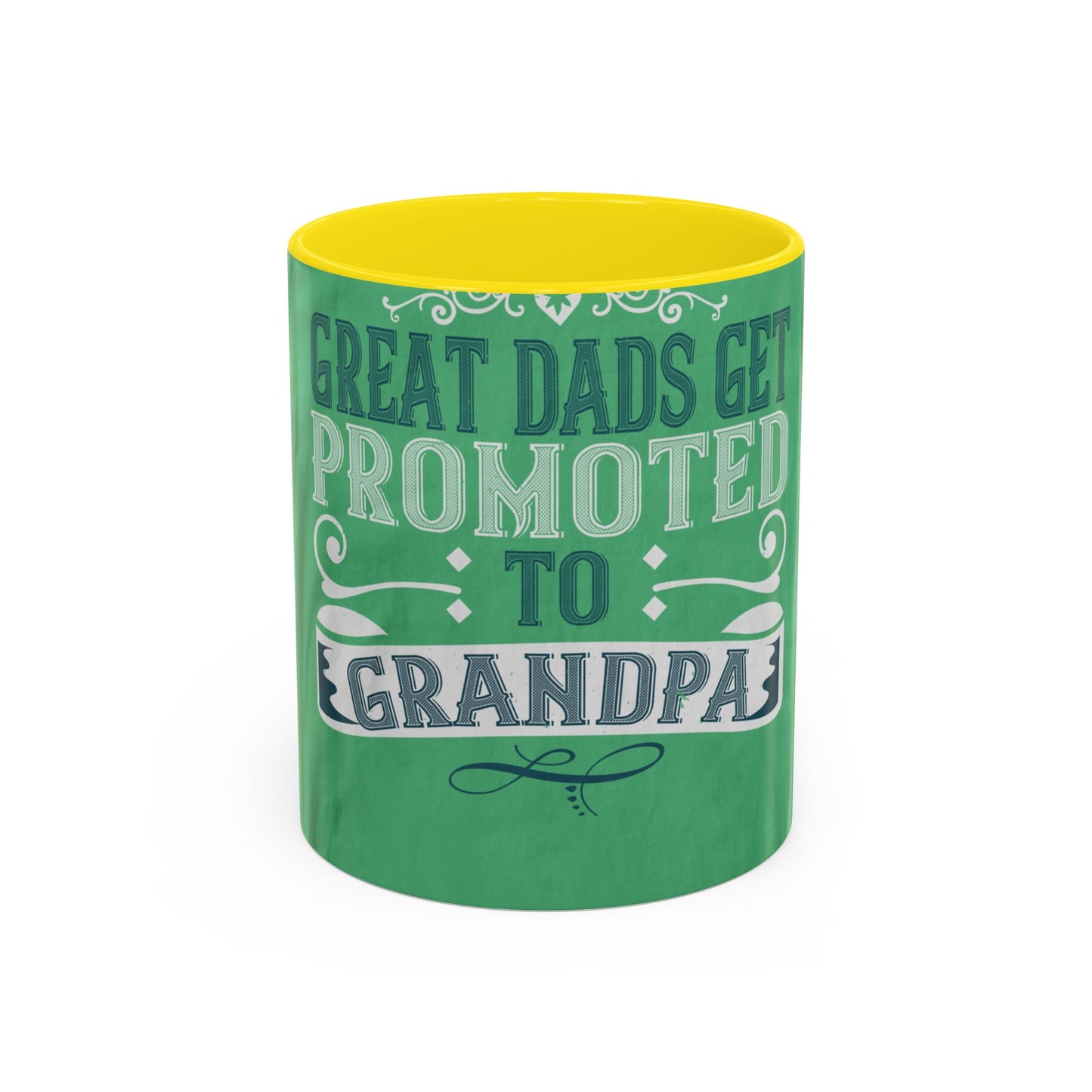 Great dads get promoted to grandpa-02 — Accent Mug 11/15oz