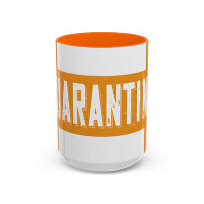 straight outta quarantine class of 2020-01 — Accent Mug 11/15oz