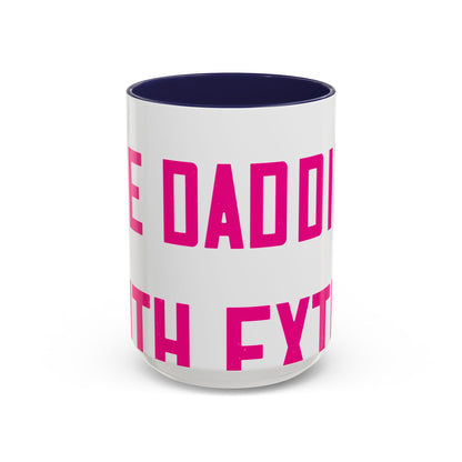 Grandpas are daddies with extra practice-01 — Accent Mug 11/15oz