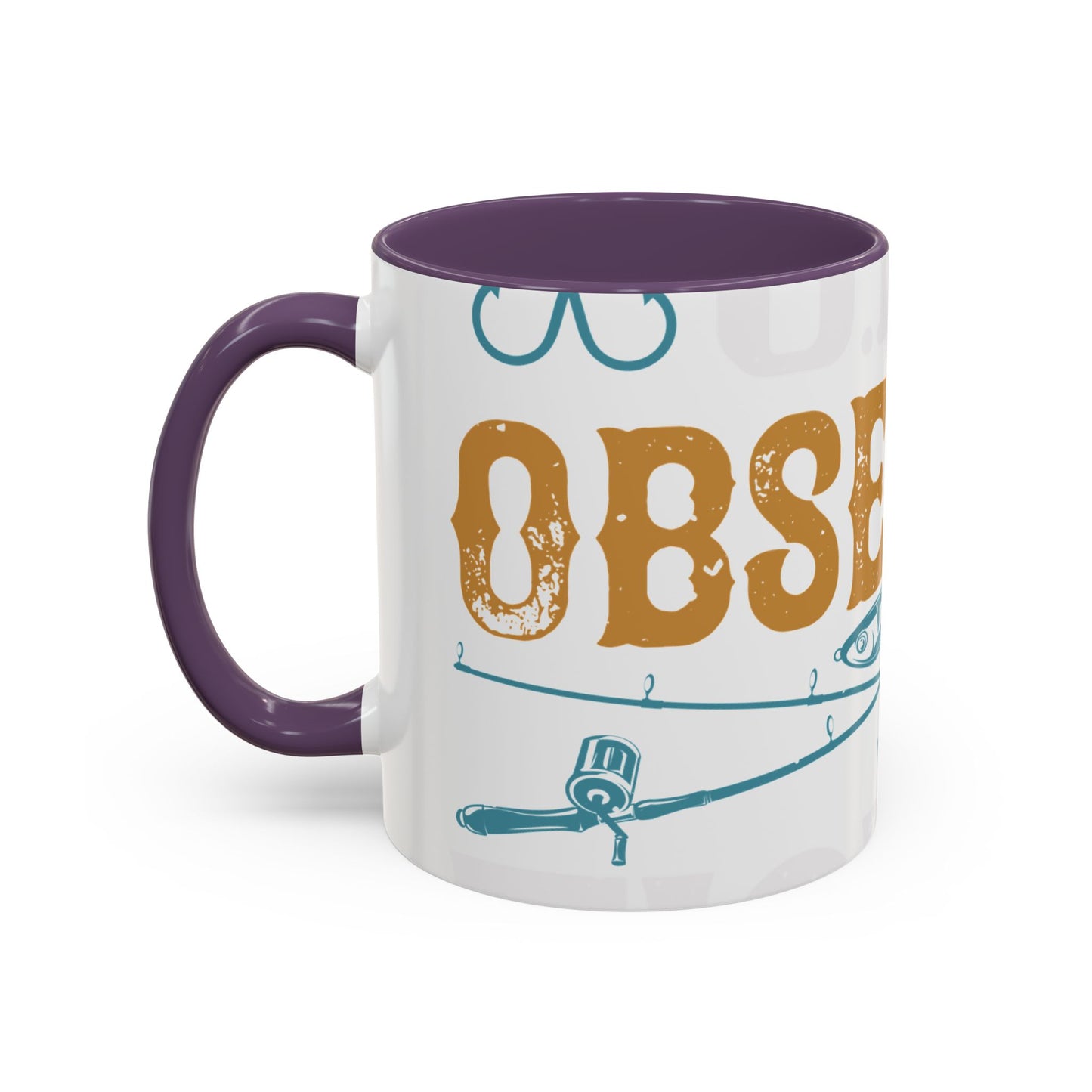 I HAVE O.F.D OBSESSIVE FISHING DISORDER-01 — Accent Mug 11/15oz