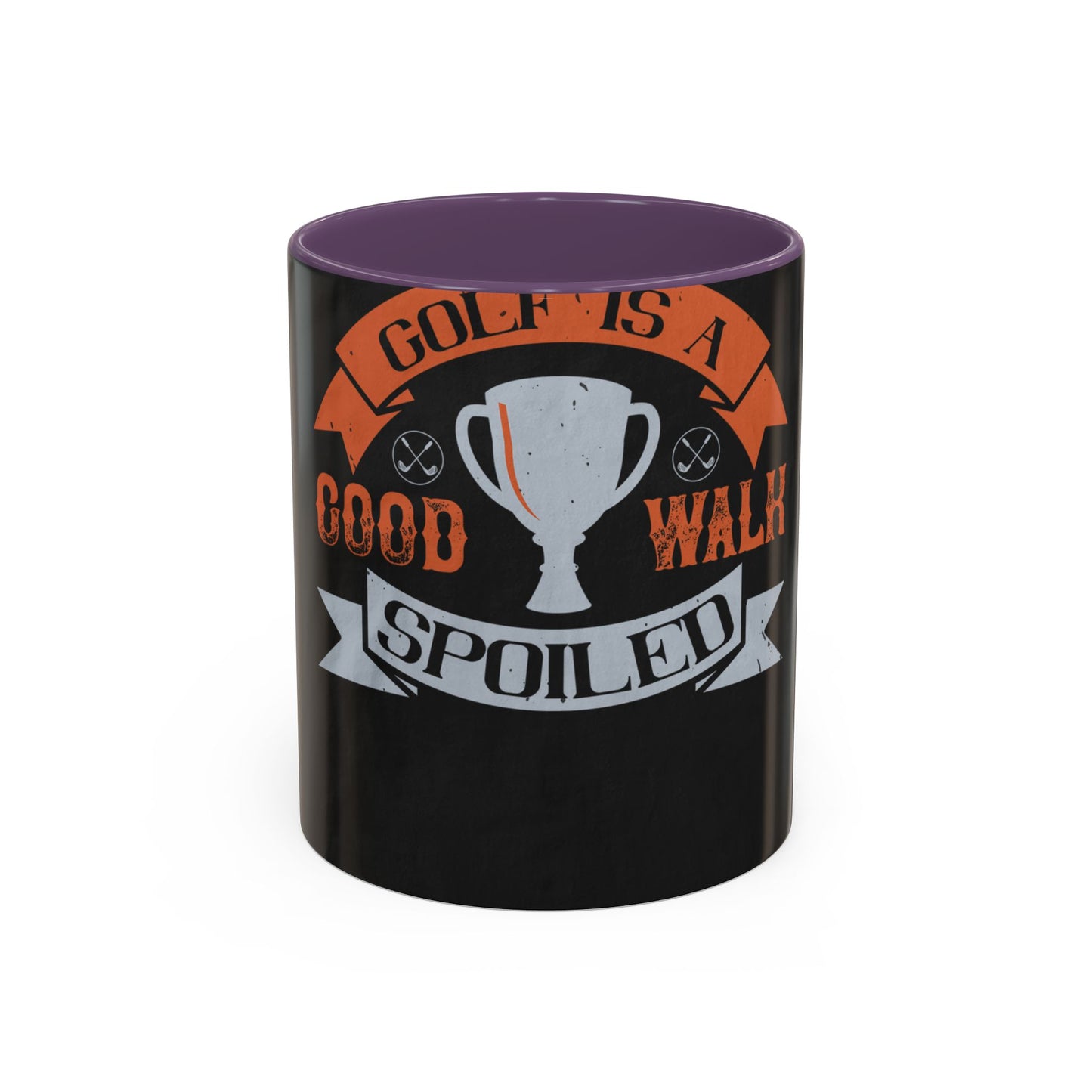 Golf is a good walk spoiled — Accent Mug 11/15oz