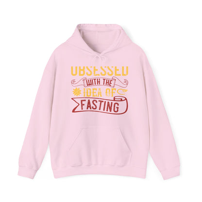 I was obsessed with the idea of fasting and isolation-01 — Unisex Heavy Blend Hoodie (G18500)