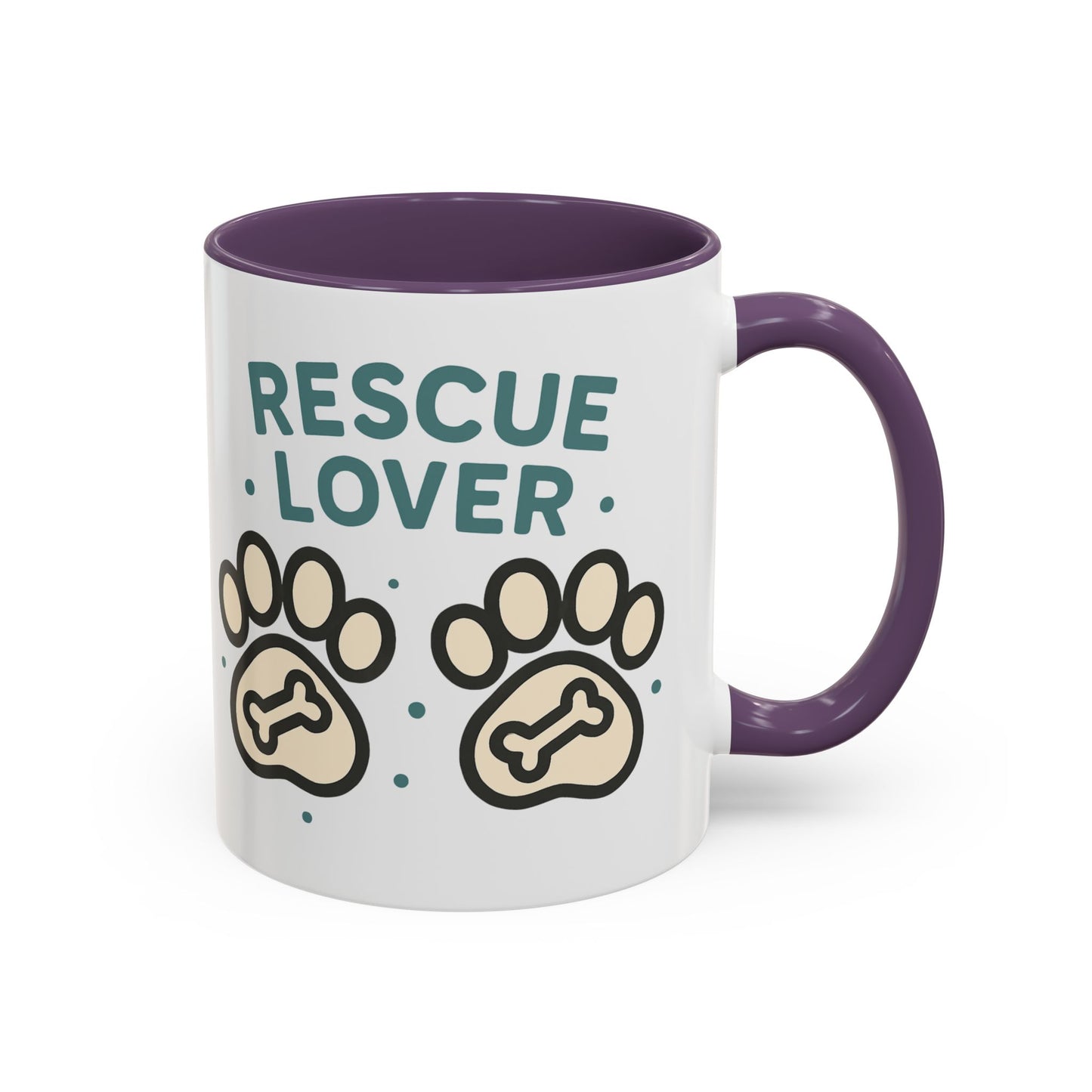 Rescue Lover Coffee Mug, Pet Owner Gift, Animal Rescue Merchandise, Dog Lover Cup, Rescue Pet Appreciation