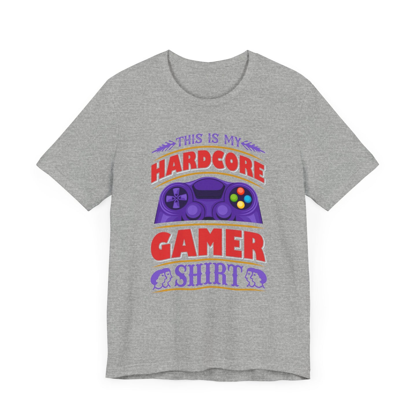 This Is my Hardcore Gamer T-shirt, Gamer Tshirt, Gameboy Shirt, Unisex Shirt, Crewneck Shirt, Short Sleeve Tee, Gift for Him, Gift for Her