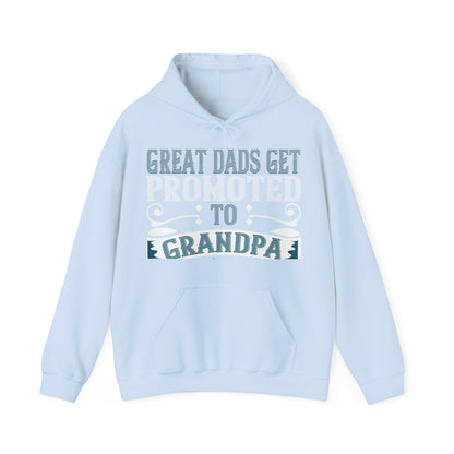 Great dads get promoted to grandpa-2 — Unisex Heavy Blend Hoodie (G18500)