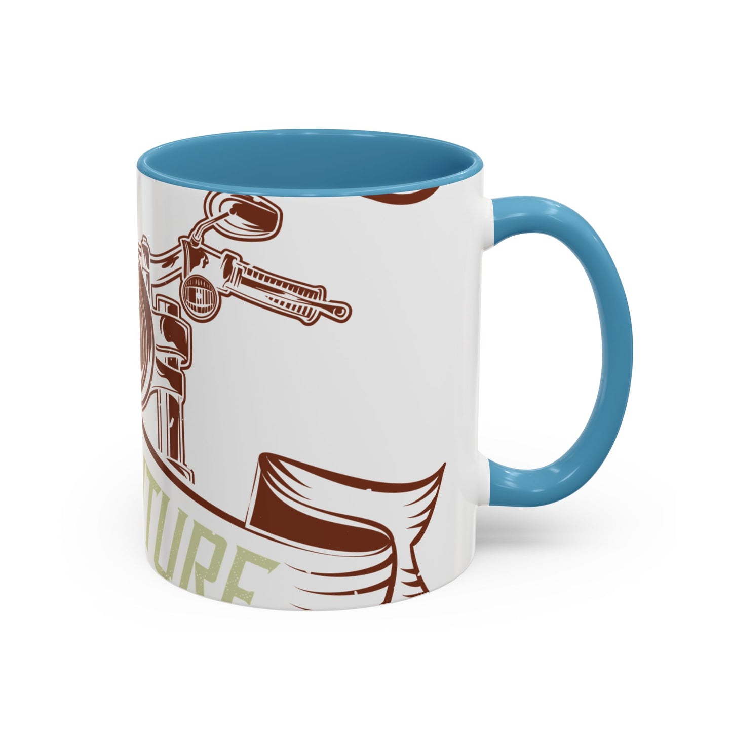 life is either a daring adventure or nothing-01 — Accent Mug 11/15oz