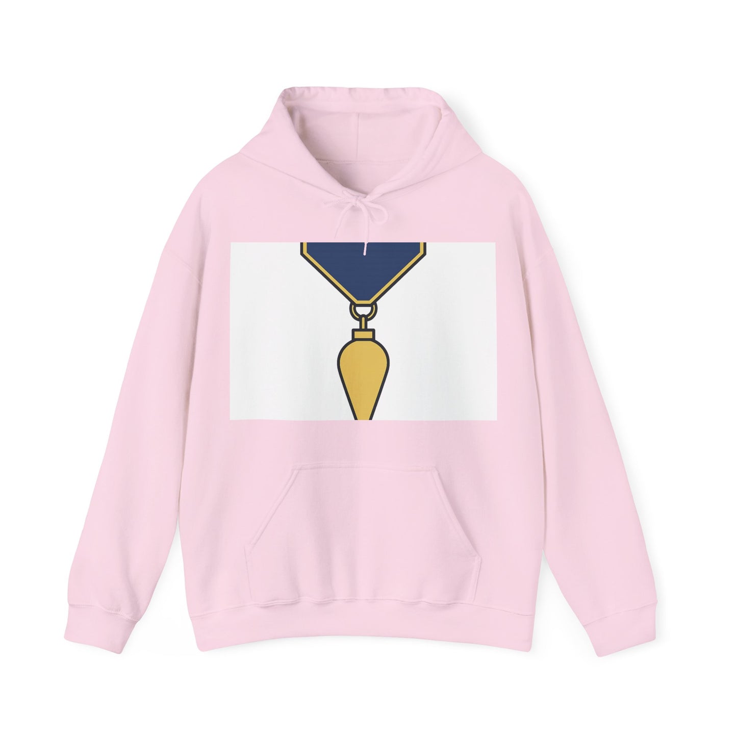 Junior Warden -JW - white bg — Unisex Heavy Blend Hoodie (G18500)