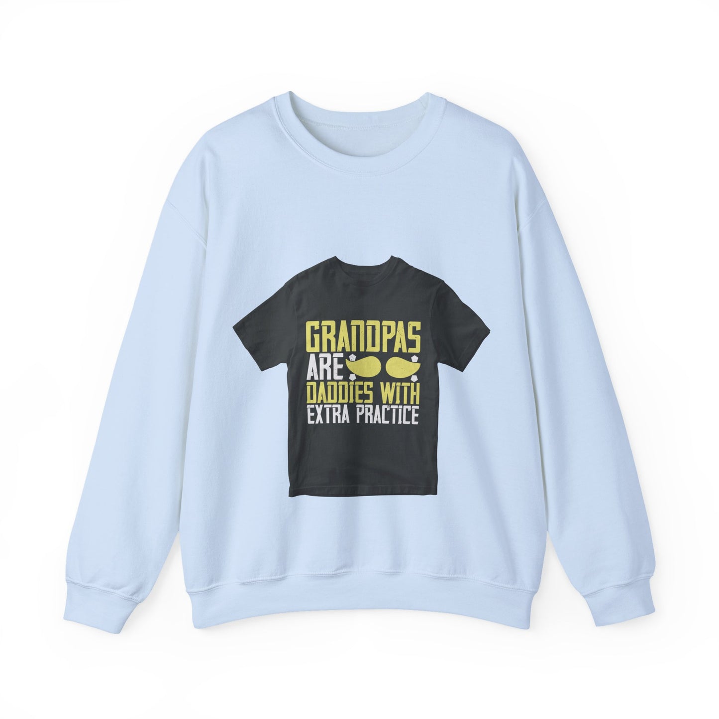 Grandpas are daddies with extra practice-2 — Unisex Heavy Blend Crewneck (G18000)