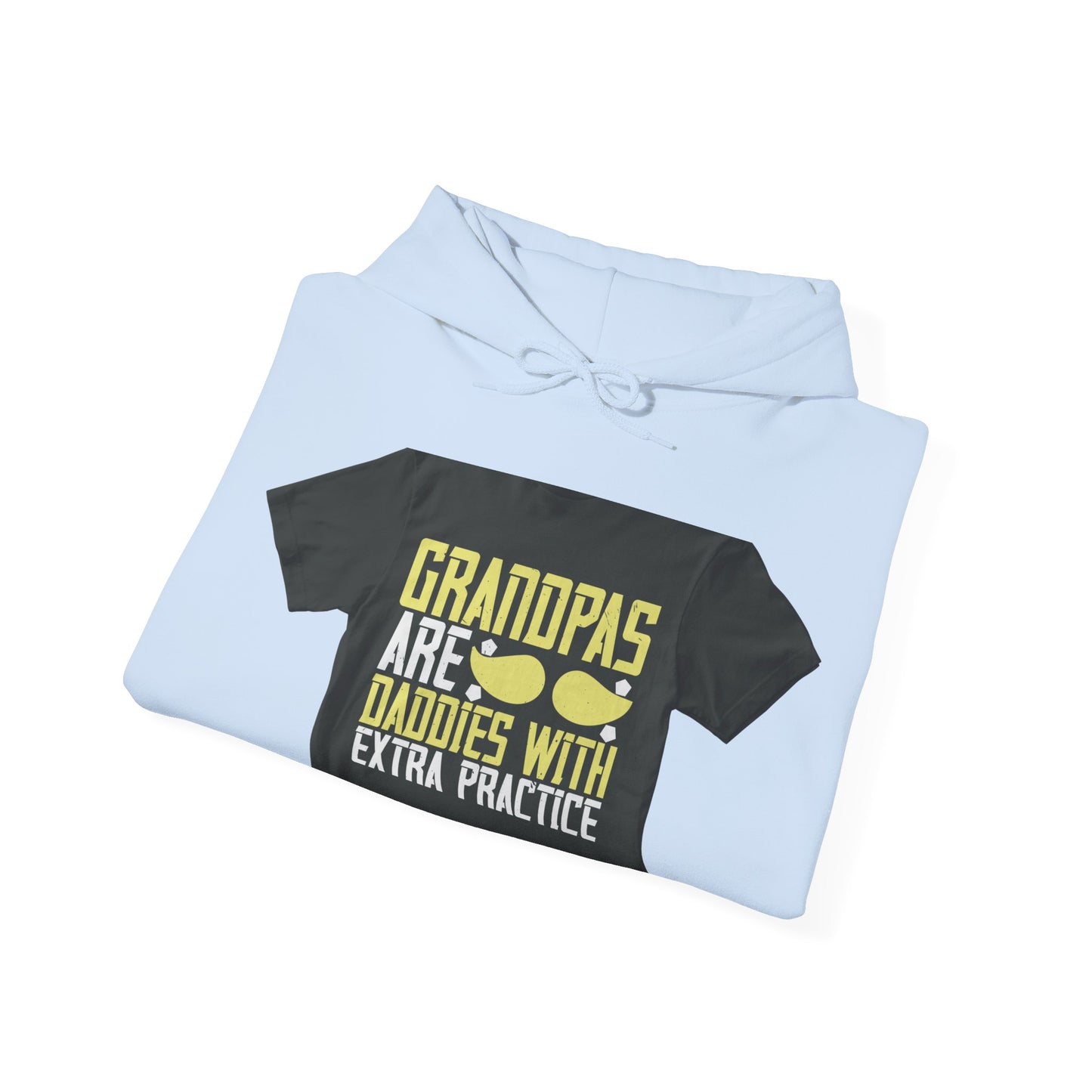 Grandpas are daddies with extra practice-2 — Unisex Heavy Blend Hoodie (G18500)