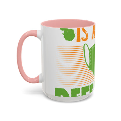 Isolation is a self-defeating dream-01 — Accent Mug 11/15oz