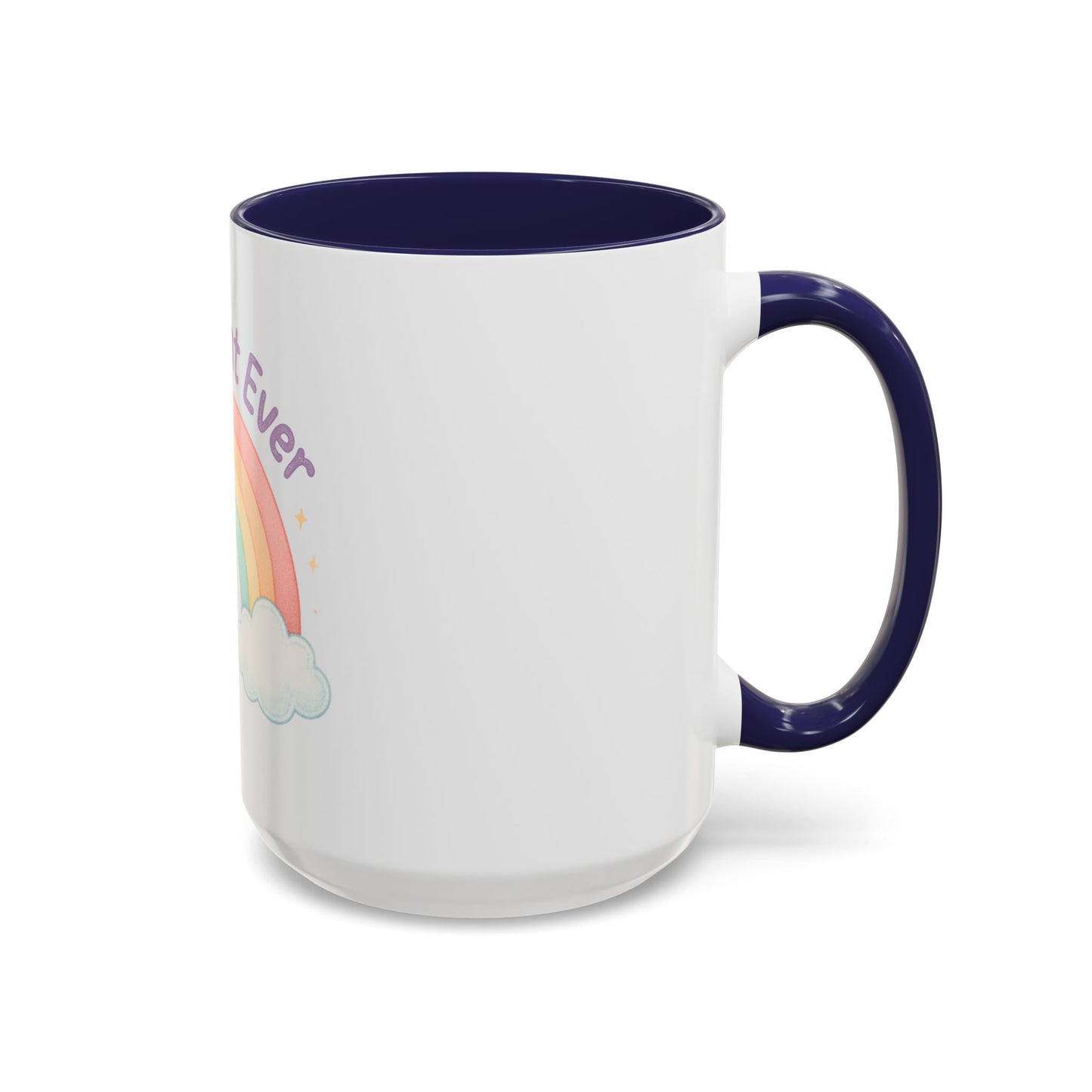 Best Aunt Ever Rainbow Coffee Mug, Gift for Aunts, 11oz, 15oz, Cute Mug, Birthday Gift, Unique Coffee Cup