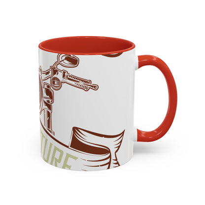 life is either a daring adventure or nothing-01 — Accent Mug 11/15oz