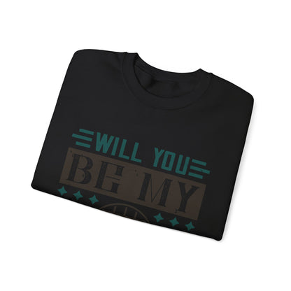 will you be my quarantine-01 — Unisex Heavy Blend Crewneck (G18000)
