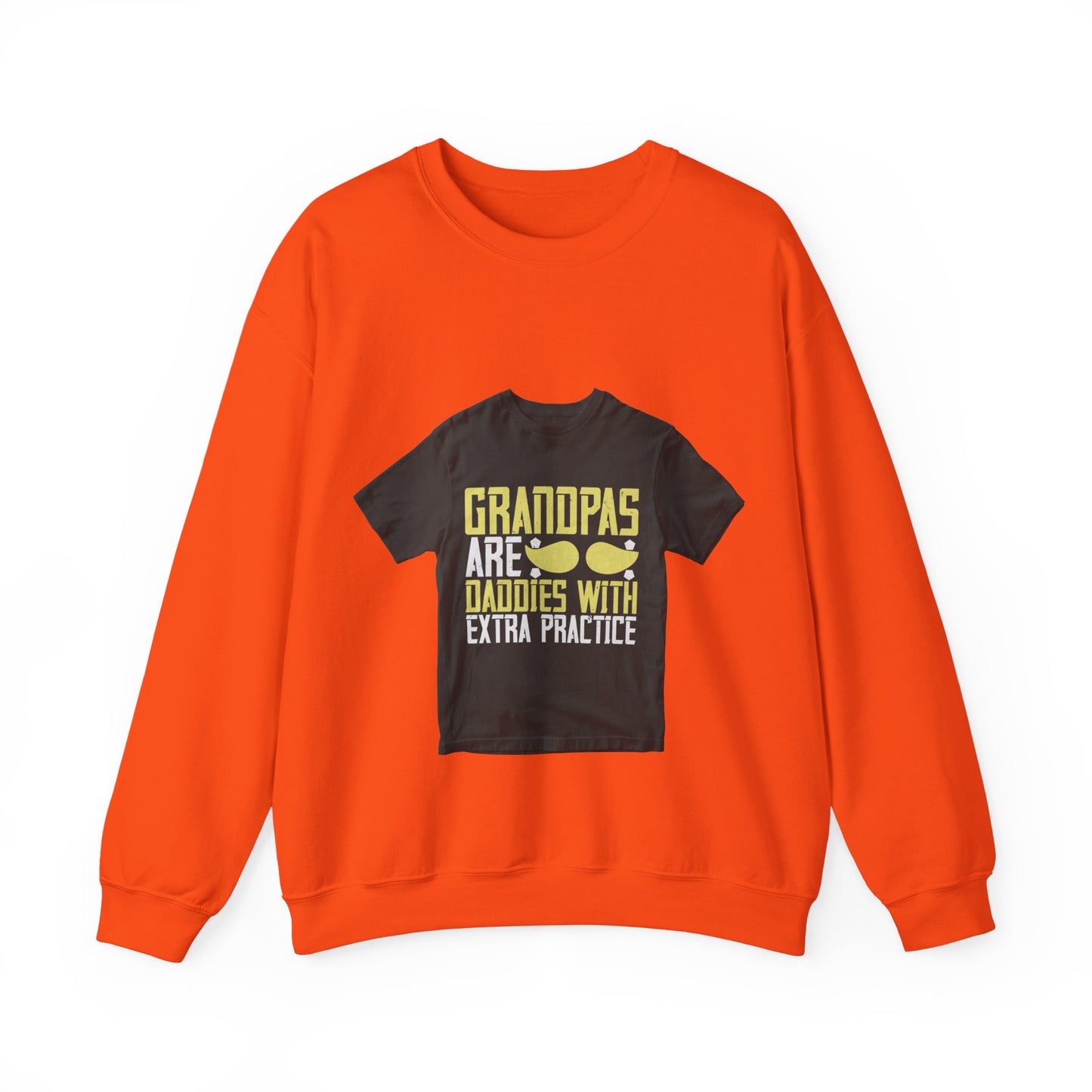 Grandpas are daddies with extra practice-2 — Unisex Heavy Blend Crewneck (G18000)