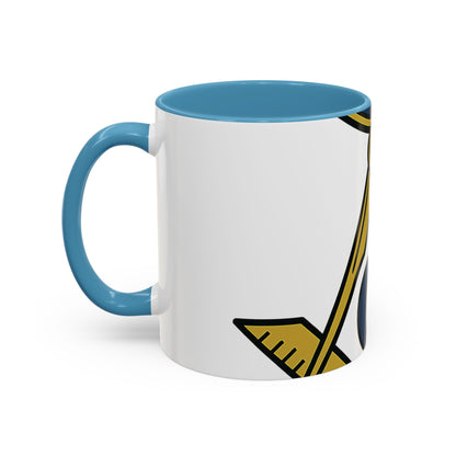 square and compass — Accent Mug 11/15oz