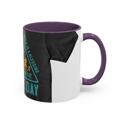 An early-morning walk is a blessing for the whole day-0 — Accent Mug 11/15oz