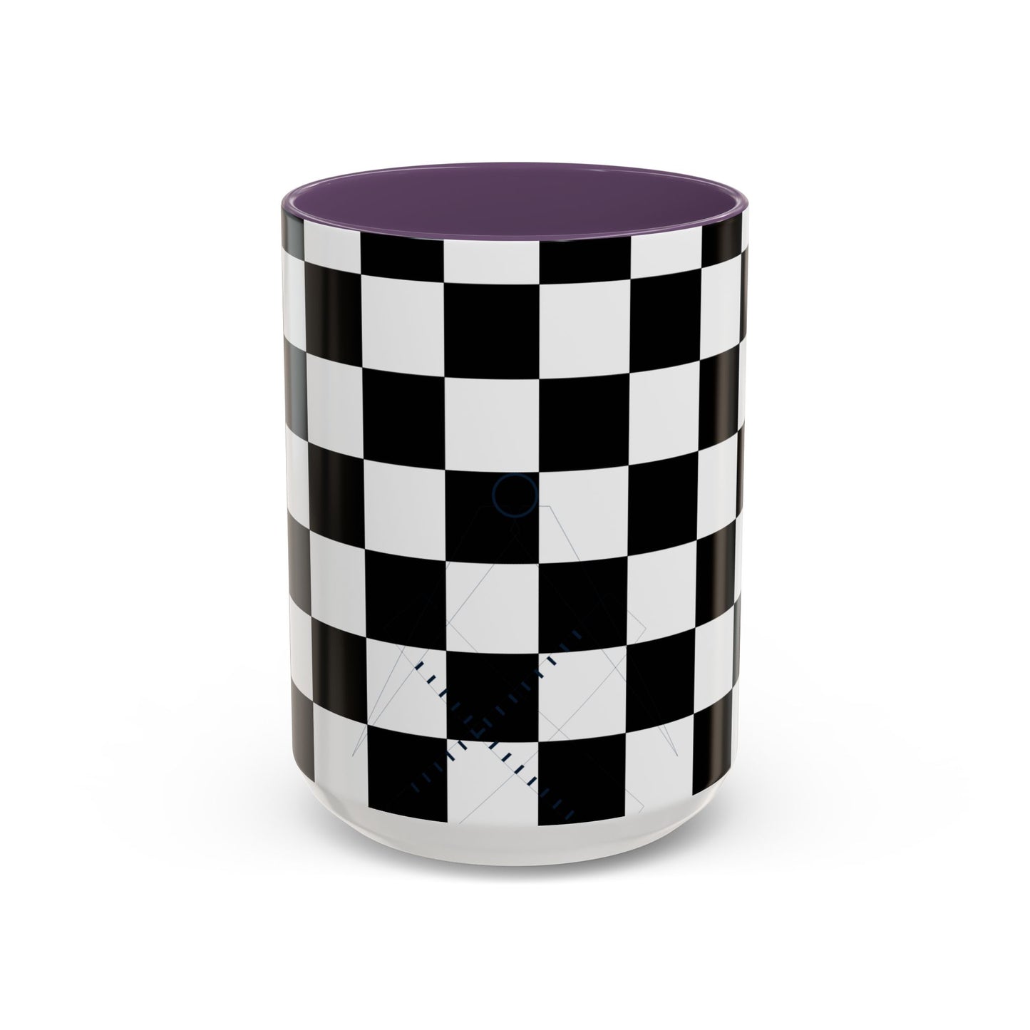 Masonic_Mosaic_Badge_4800 — Accent Mug 11/15oz