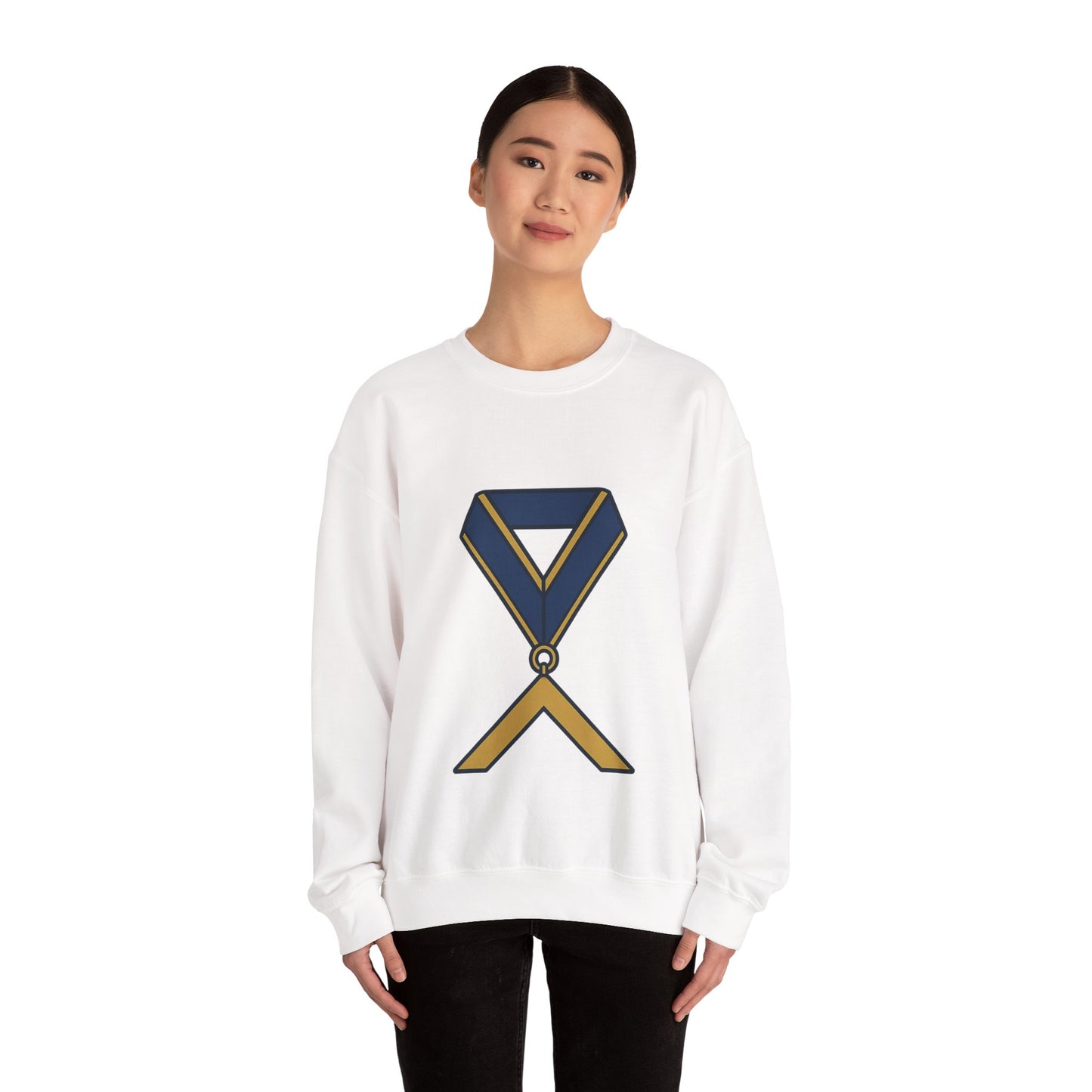Square jewel — Unisex Heavy Blend Crewneck (G18000)