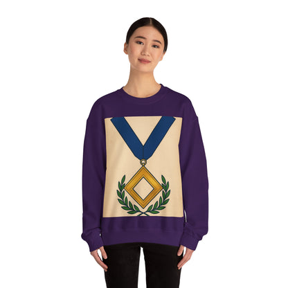 Worshipful master jewel Square — Unisex Heavy Blend Crewneck (G18000)