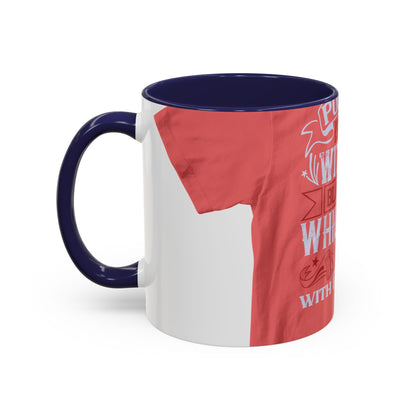Politics is war without bloodshed, while war is politics with bloodshed — Accent Mug 11/15oz