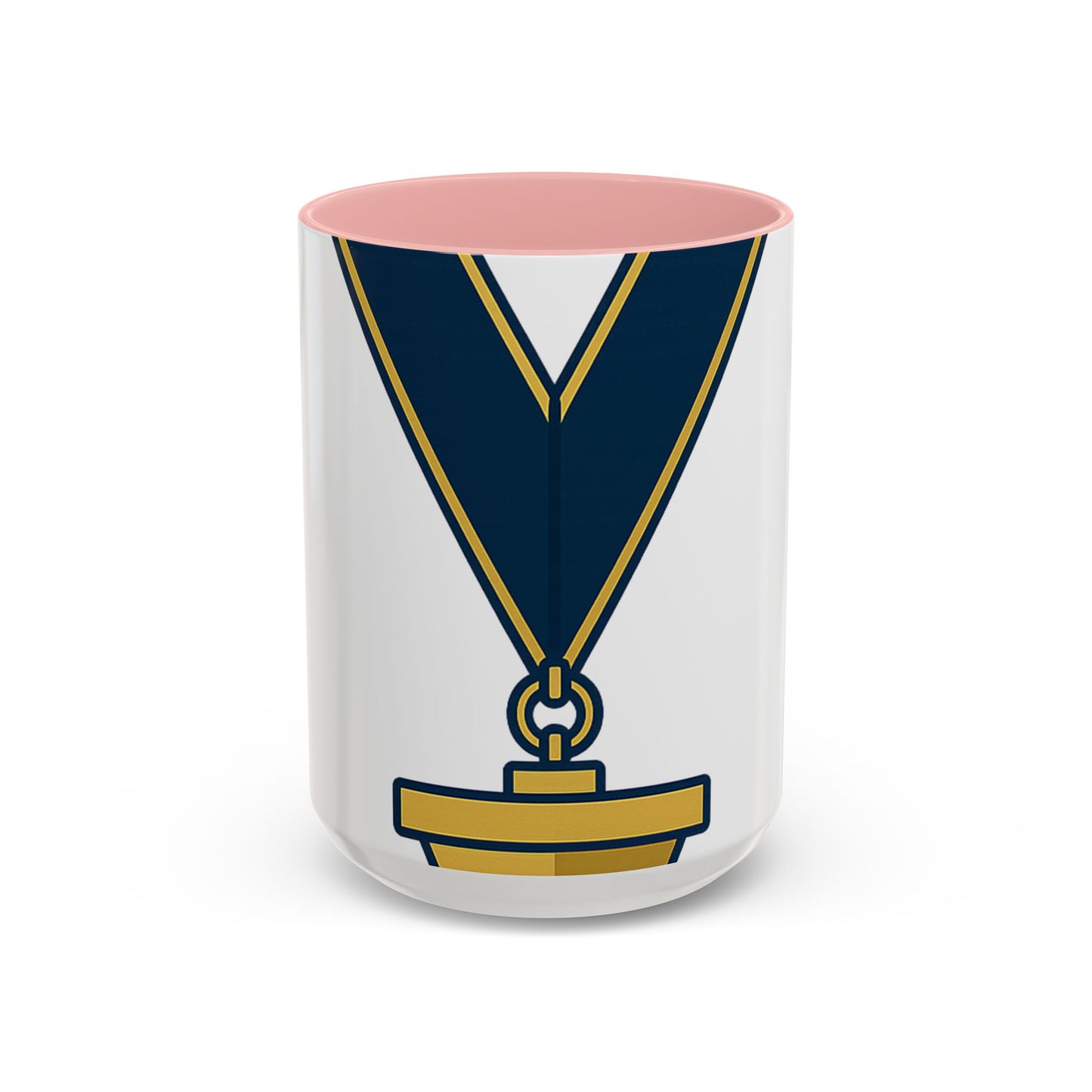 Junior Warden JW-- the plumb — Accent Mug 11/15oz