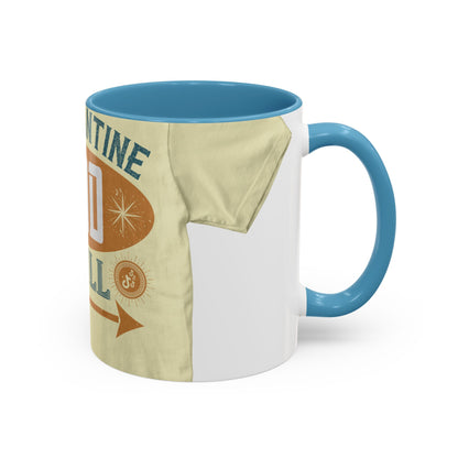 quarantine and chill — Accent Mug 11/15oz