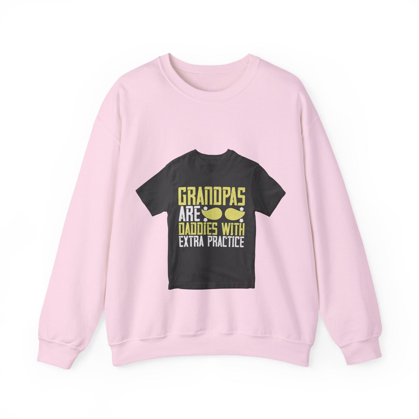 Grandpas are daddies with extra practice-2 — Unisex Heavy Blend Crewneck (G18000)