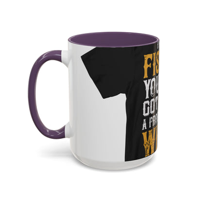 IΓÇÖM GOING FISHING — Accent Mug 11/15oz