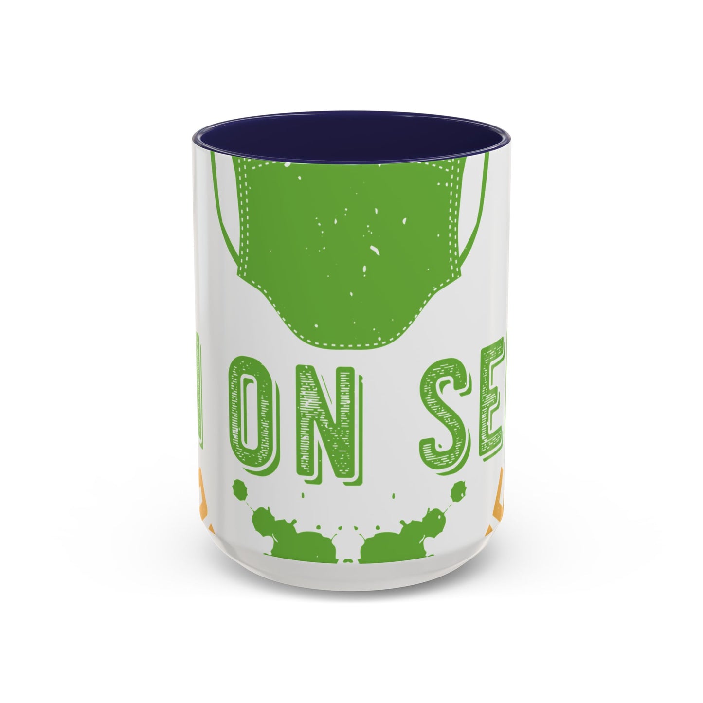 back off i'm on self quarantine-01 — Accent Mug 11/15oz