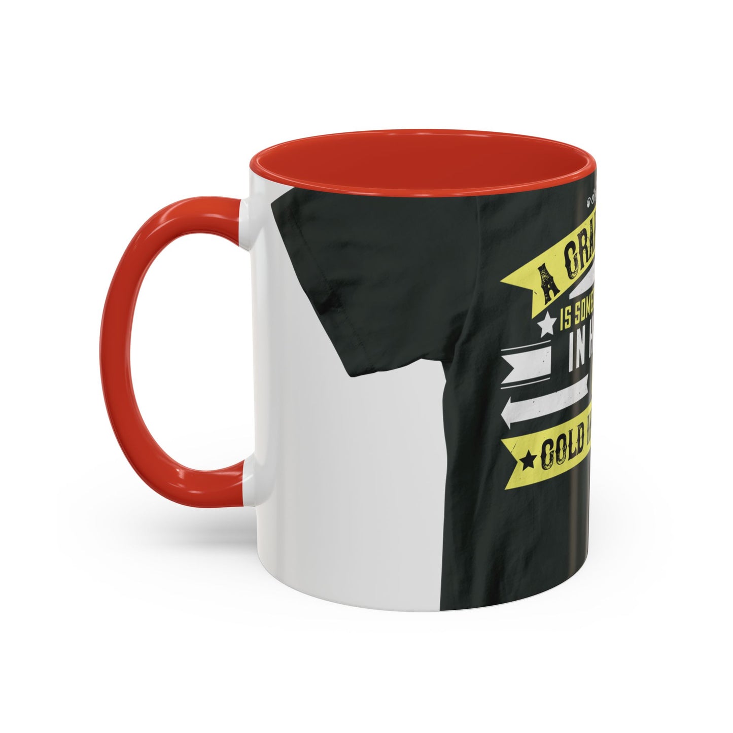 A grandfather is someone with silver-02 — Accent Mug 11/15oz