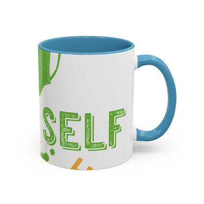 back off i'm on self quarantine-01 — Accent Mug 11/15oz