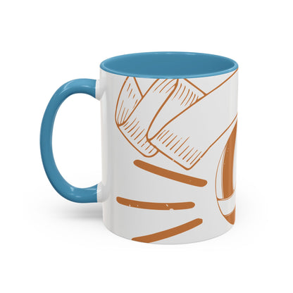 Volleyball Invented by men, perfected by women-01 — Accent Mug 11/15oz
