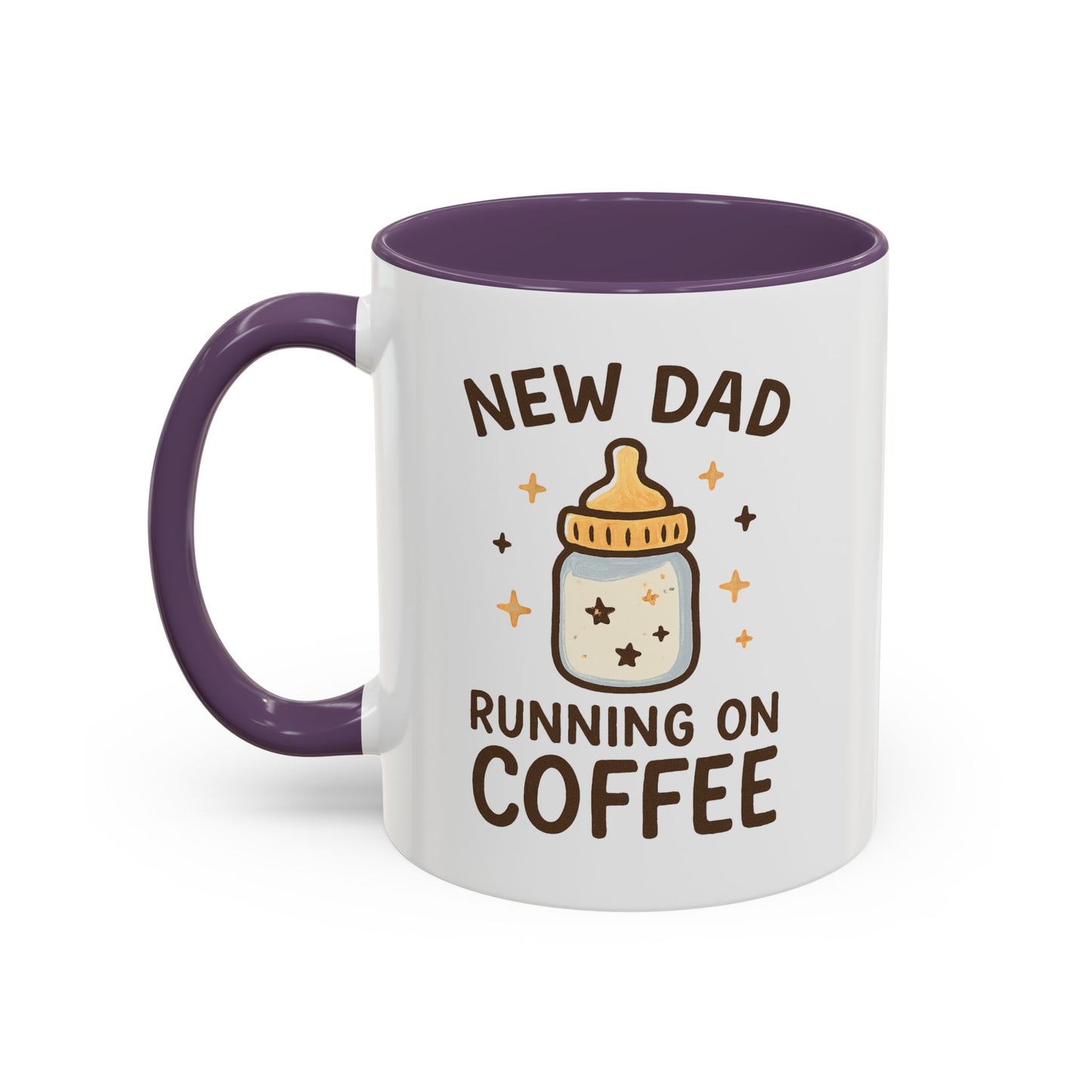 New Dad Coffee Mug | Funny Gift for New Parents | Baby Shower, Birthday, Dad's Day | 11oz & 15oz
