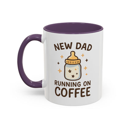 New Dad Coffee Mug | Funny Gift for New Parents | Baby Shower, Birthday, Dad's Day | 11oz & 15oz