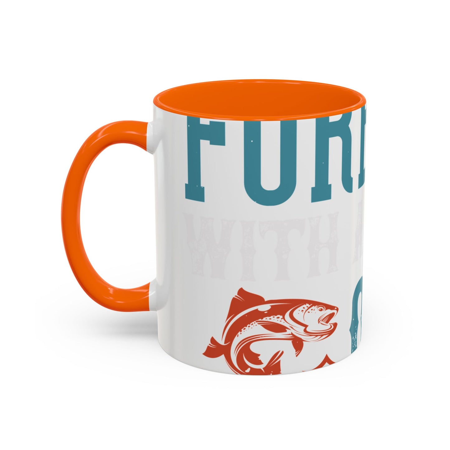 WEEKEND FORECAST WITH A CHANGE OF FISHING-01 — Accent Mug 11/15oz