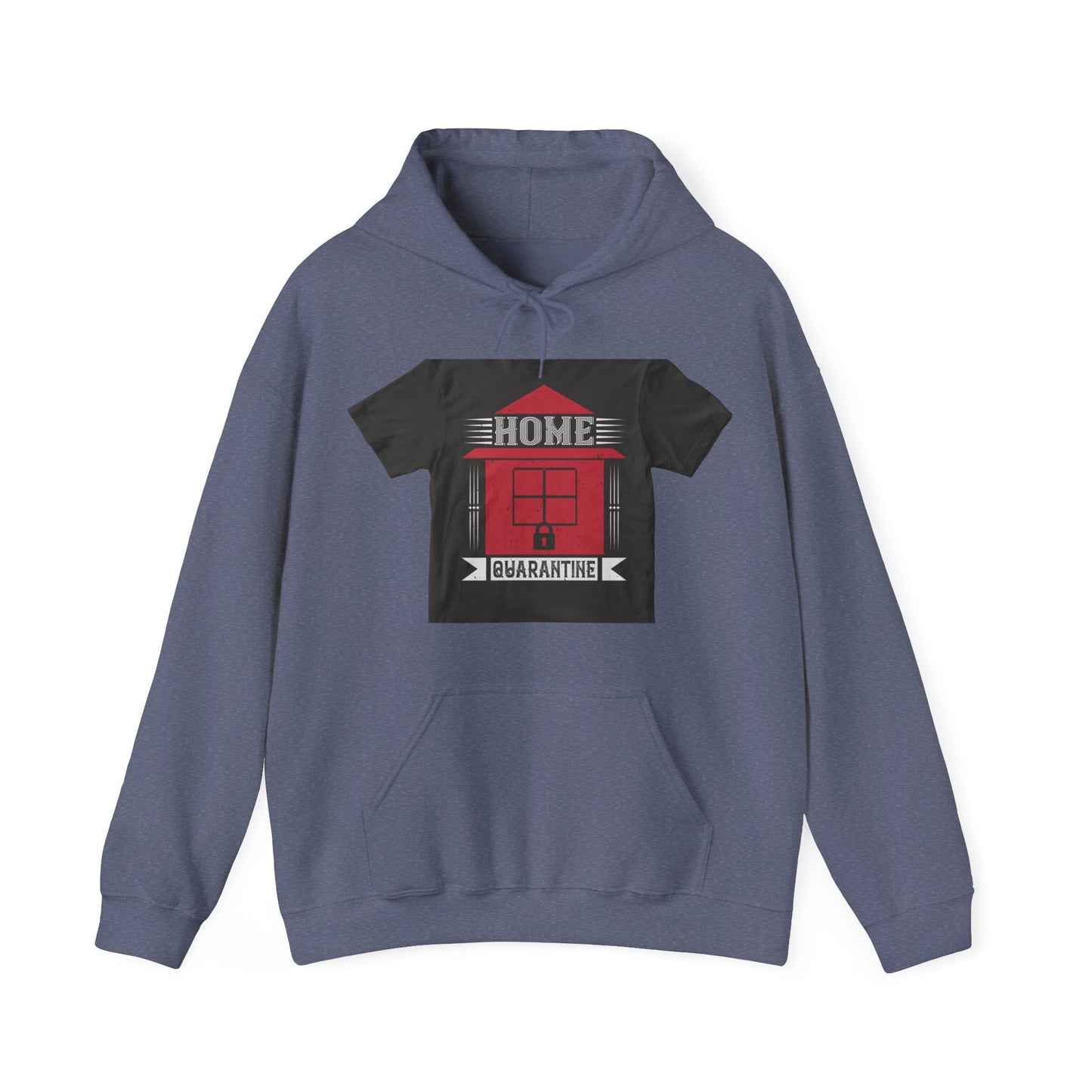home quarantine — Unisex Heavy Blend Hoodie (G18500)