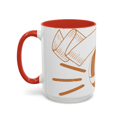 Volleyball Invented by men, perfected by women-01 — Accent Mug 11/15oz