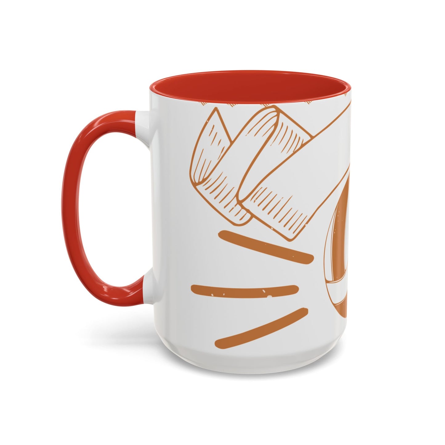 Volleyball Invented by men, perfected by women-01 — Accent Mug 11/15oz