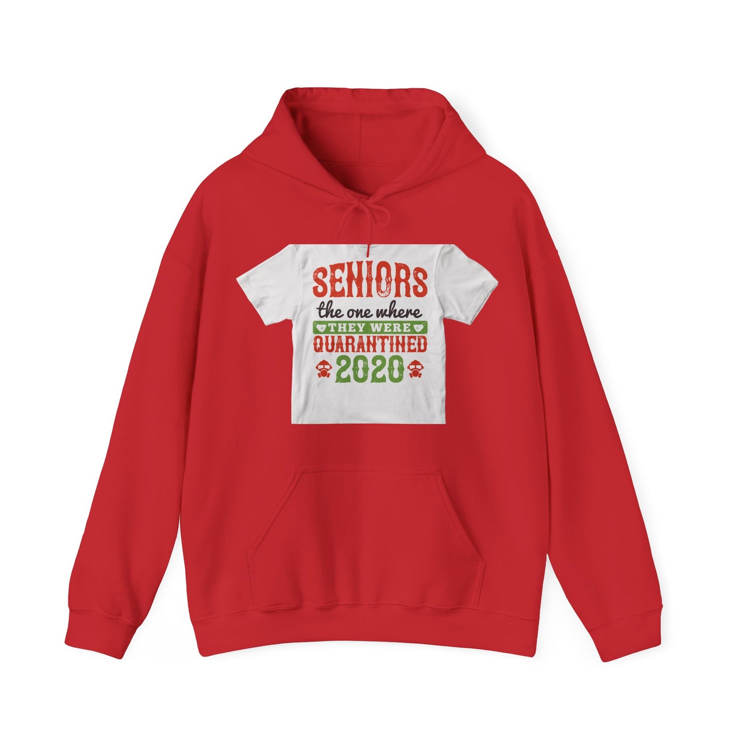 seniors the one where they were quarantined 2020 — Unisex Heavy Blend Hoodie (G18500)