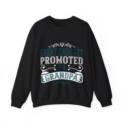 Great dads get promoted to grandpa-2 — Unisex Heavy Blend Crewneck (G18000)