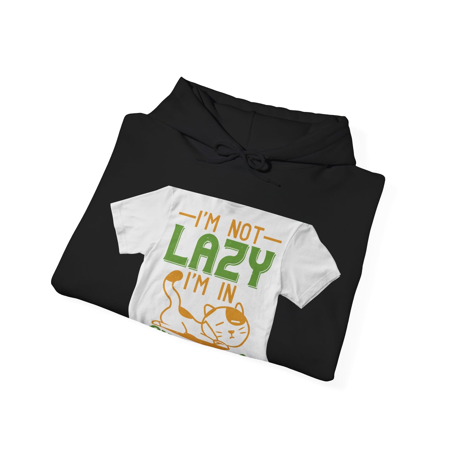 iΓÇÖm not lazy iΓÇÖm in quarantine — Unisex Heavy Blend Hoodie (G18500)